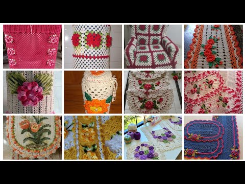 Ideas excepcionales de patrones de crochet nuevos y hechos a mano para la decoración del hogar