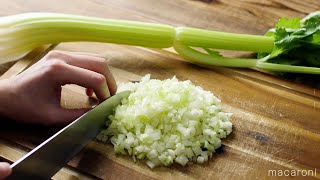 [Chopped celery] The basics of cooking! For eliminating the smell of soups, salads, and dishes ♪