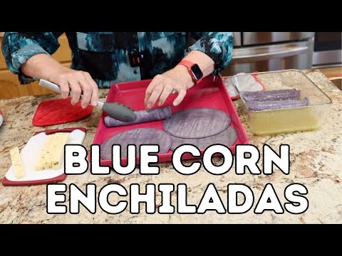 Blue Corn Enchiladas