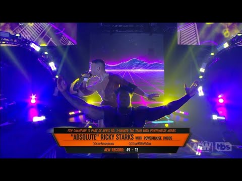 Ricky Starks Entrance as FTW Champion: AEW Dynamite Fyter Fest 2022 (Week 2)