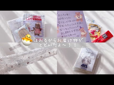 はおるちゃんから素敵なものが届いたよ〜！！！📦🐣