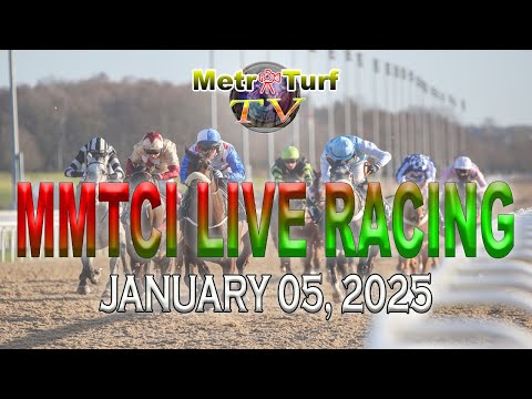 05 January 2025 | Philippines Horse Racing Live | Metro Manila Turf Club Inc.