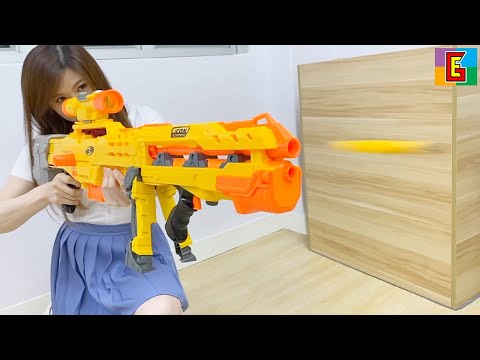 NERF Battle Cardboard Mecha 中二戰士