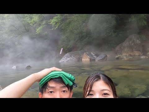 【群馬県/尻焼温泉】軽自動車で日本一周。どうしても行きたかった川風呂へ。やっぱり最高だった。