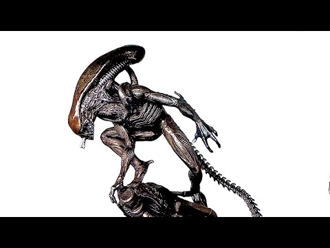 How to paint an Aliens Xenomorph