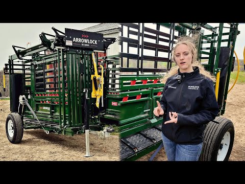 New Arrowlock 88 Series Cattle Chute! - Win our old chute!