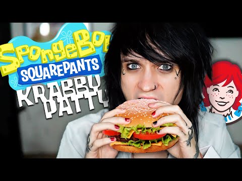 Trying Wendy’s SpongeBob Krabby Patty