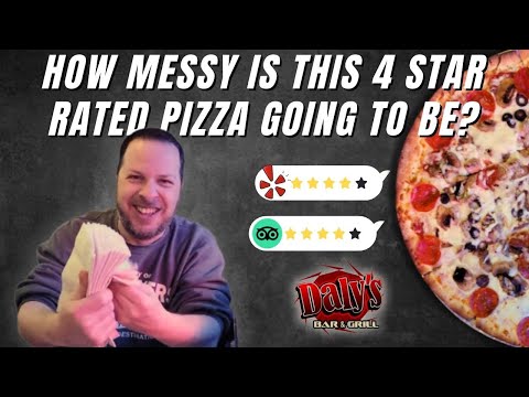 My thoughts on the pizza | Daly's Bar & Restaurant Review 🍕