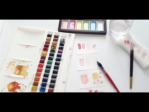 Basic Watercolour painting techniques for Beginners #watercolourpainting #paintingtechniques