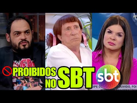 16 FAMOSOS DEMITIDOS que ESTÃO PROIBIDOS de PISAR NO SBT #2