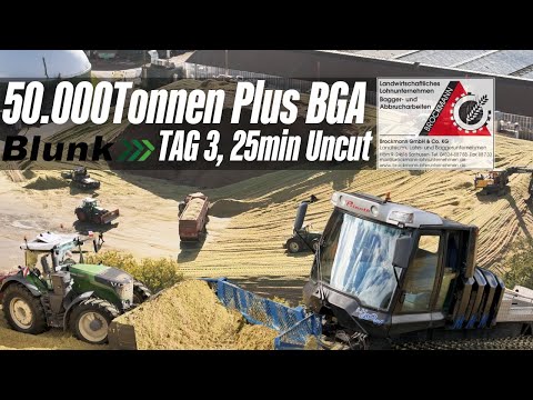 50.000 Tonnen+ BGA | Tag 3 | 25min Uncut #mais #häckseln #fendt #traktor #agriculture #farming #fyag