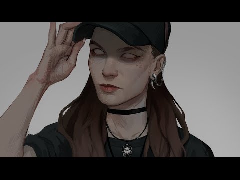 Speedpaint (CLIPSTUDIO) Self-portrait 2019