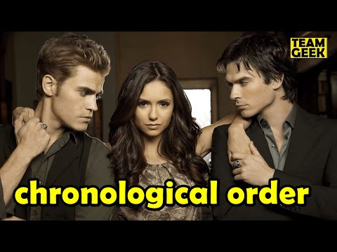 Order to Watch The Vampire Diaries, Legacies and The Originals