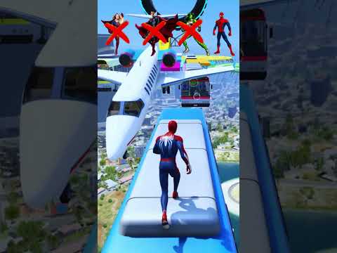 The Incredibles Challenge #205  #spiderman #ironman #batman #superman #gta5