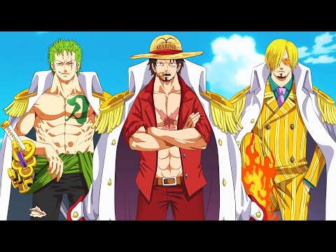 What If Luffy, Zoro & Sanji Were Marines?