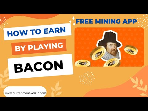 Bacon #freeminingapp like Wild Cash & WiFi Cash.New project in 2023.