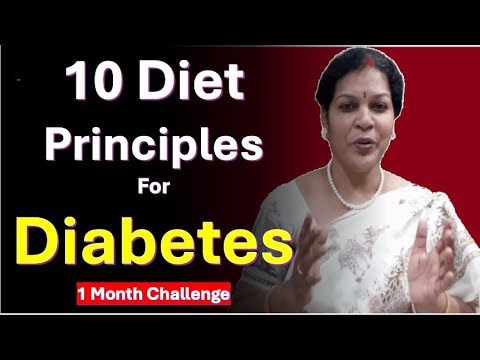 10 Diet Principles for Diabetes