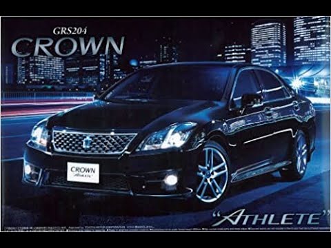 Whats In The Box | Aoshima Toyota GRS204 Crown Athlete `10