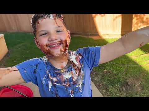 Caleb PLAYS with ICE CREAM! Funny Play Time Adventure with Aubrey!