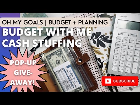 BUDGET WITH ME - Cash Stuffing & POP-UP MAY BUDGET KIT PRINTABLE GIVEAWAYS - LIMITED TIME!