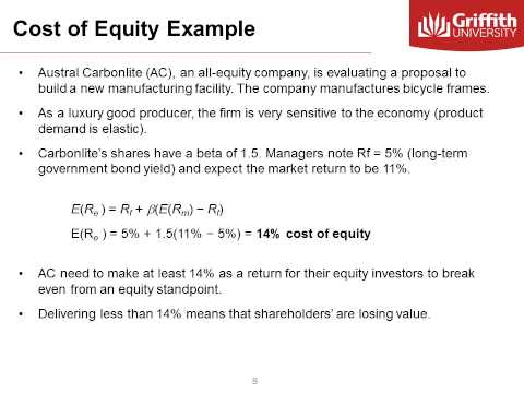 Module 8  Costs of Capital