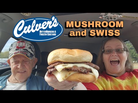 Culver's Mushroom & Swiss Review #foodreview #fastfood #fastfoodreview #honestfoodreviews #culvers