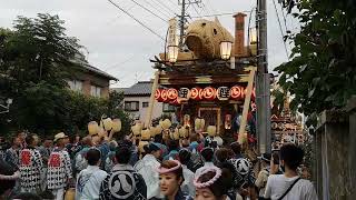 佐原の大祭夏祭り2023中日 八日市場 通し砂切