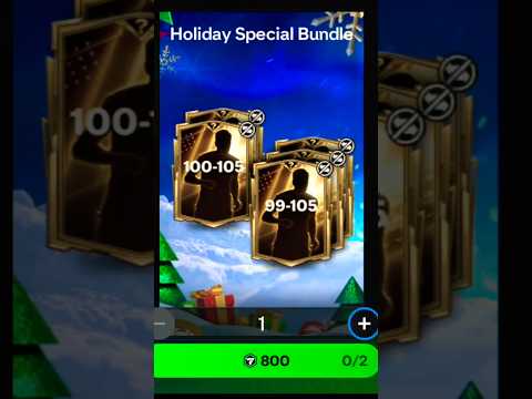 Holiday Special Bundle 🥵✅ #fcmobile