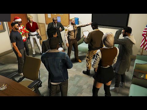 Nino Witnesses Pred Placing Mateo as The New Sheriff of BCSO! | NoPixel RP | GTA RP