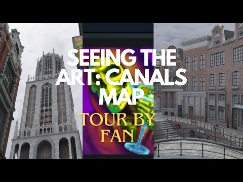 Seeing The Art: Canals Map (Art Tour By Fan)