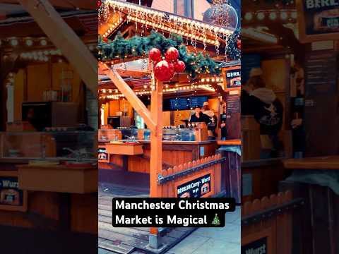 Manchester Christmas Market is MAGICAL 😍 #christmas