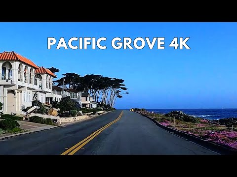 Pacific Grove Scenic Drive | California Coast 4K Driving Tour