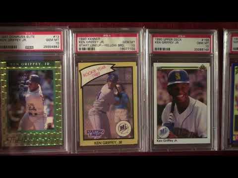 PSA Ken Griffey Jr. Wall Display Collection