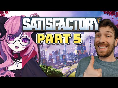 Ironmouse Plays Satisfactory With Connor (Part 5)