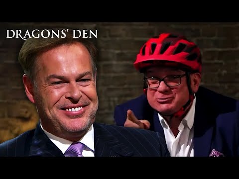 Cycling In To Face The Den | Dragons' Den