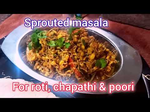 Mixed Sprouts Curry Recipe|Healthy Sprouts Curry Recipe|Usha food lab.