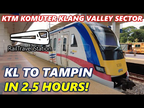 KTM KOMUTER TO MELAKA?! 🇲🇾🚆 KTM Komuter Klang Valley Sector 2237dn Kuala Lumpur→Pulau Sebang/Tampin