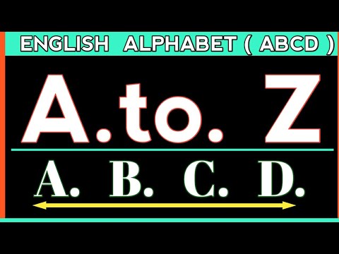 Uppercase and Lowercase alphabets | Uppercase and Lowercase a to z | abcd rhymes | a for apple