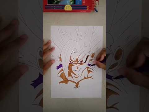 Drawing Gohan beast #drawing #gohanbeast #gohanbestia #fanart #dragonballsuper #dragonball