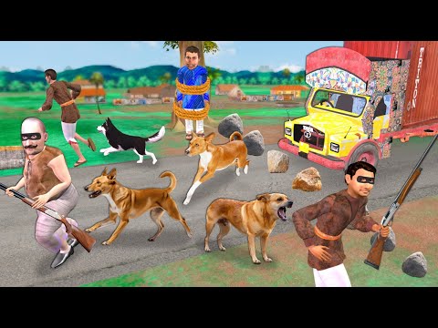 Truck Driver Ki Roti Feeding Strays Dogs on Road Hindi Kahaniya Moral Stories Hindi Stories