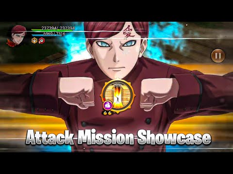 NxB NV : Gaara Kazekage New Ex Rekit Attack Mission Showcase 🔥 Naruto x Boruto Ninja Voltage