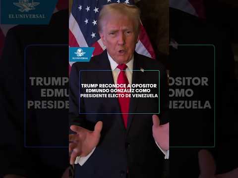 Trump toma lado en la política venezolana