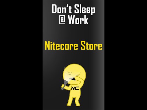 [#Short] Don't fall asleep at work~ - Nitecore Store