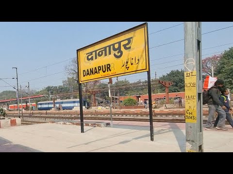 Danapur railway station Bihar, Indian Railways Video in 4k ultra HD