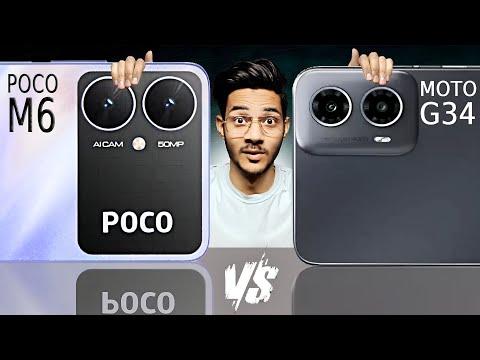 Motorola G34 5G vs Poco M6 5G | Which you should buy in 2024