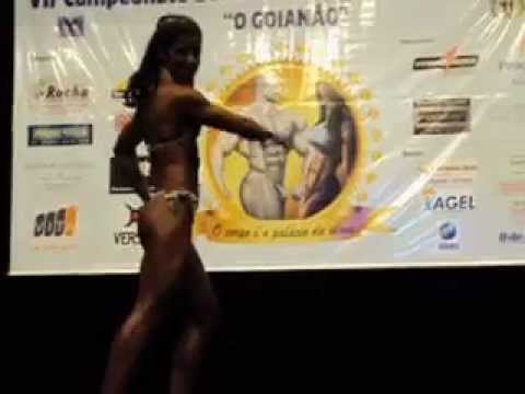 Campeonato Goiano de Musculação Atlética Nabba 2012 - Figure - Atleta Lucília