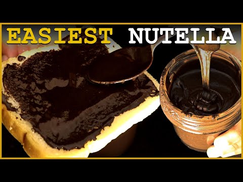 How to make Nutella 😋| EASIEST NUTELLA RECIPE | DIY Nutella at Home