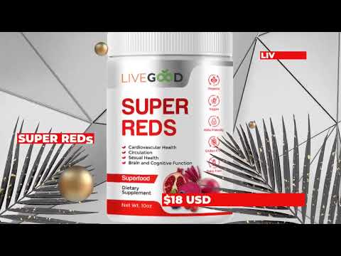 美商LiveGood | SuperRed超级抗氧有机莓果粉 | 超级食物