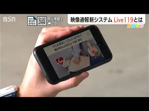 スマホカメラで消防と“現場を共有”　応急手当のアドバイスも『Live119』映像通信システム