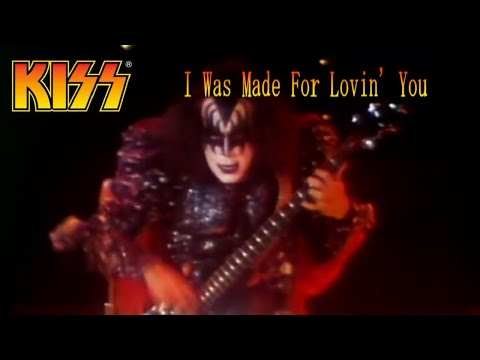 KISS - I Was Made For Lovin' You【超高音質】3DSS7.1ch　歌詞付き